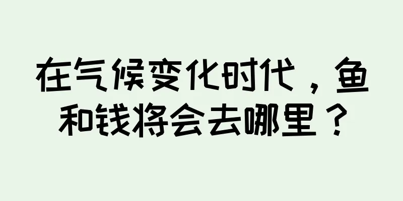 在气候变化时代，鱼和钱将会去哪里？