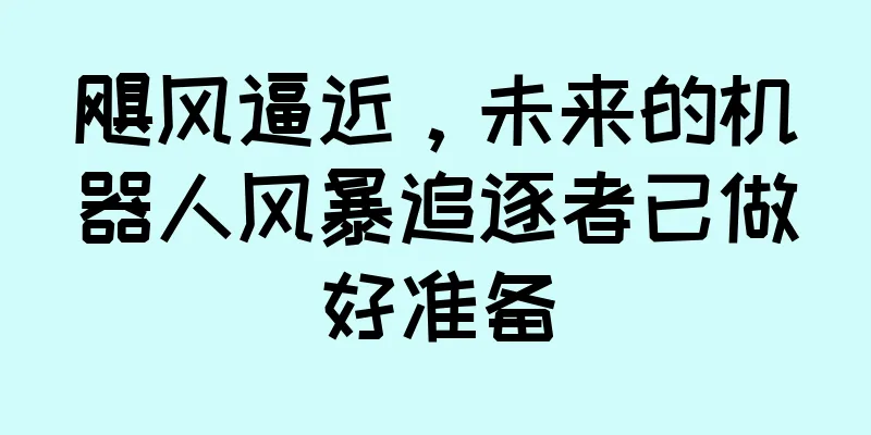 飓风逼近，未来的机器人风暴追逐者已做好准备