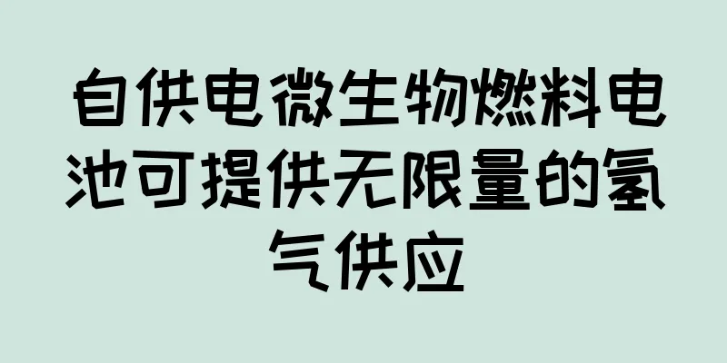 自供电微生物燃料电池可提供无限量的氢气供应