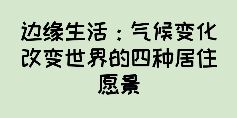 边缘生活：气候变化改变世界的四种居住愿景