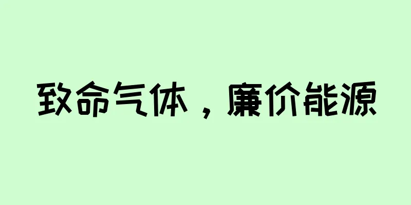 致命气体，廉价能源