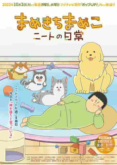 《豆吉豆子：NEET的日常生活》：因其对日常生活的现实描绘和幽默的绝妙平衡而受到称赞