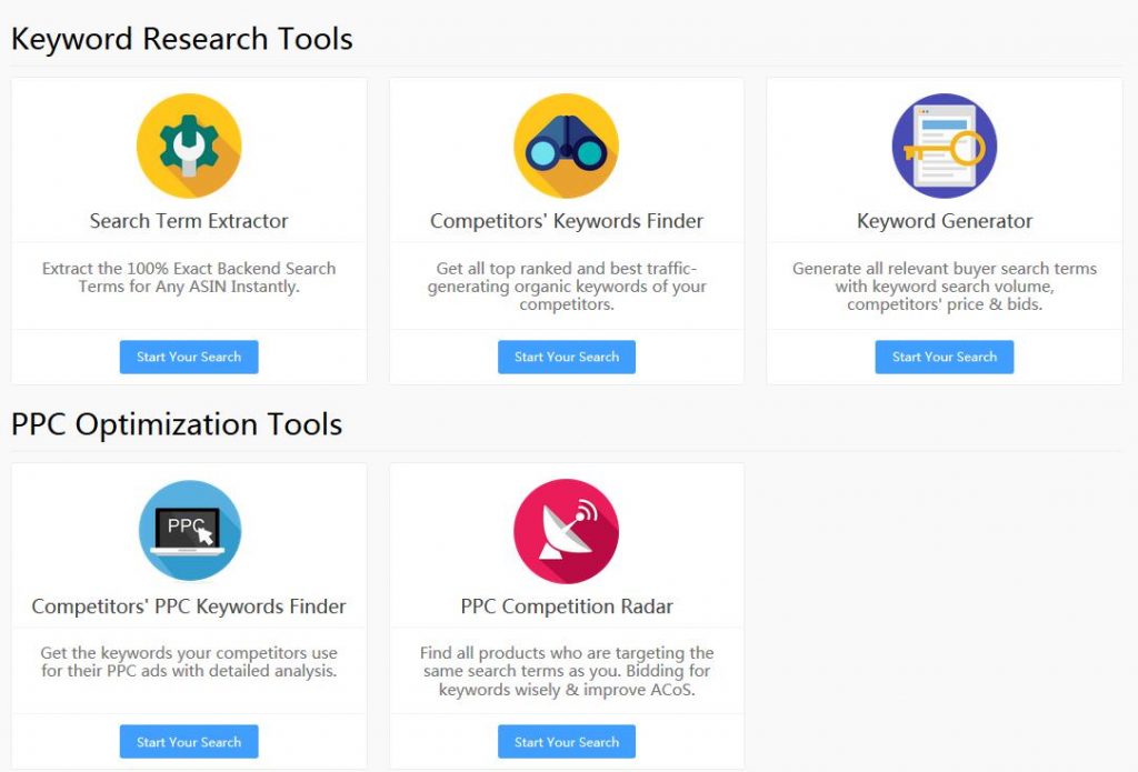 Amzdatastudio亚马逊关键词查询工具 – 最好用的Amazon关键词查询工具